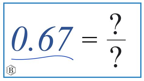 .67 as fraction